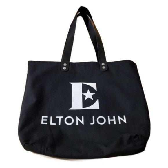 Elton John Canvas Tote Bag - Picture 1 of 6